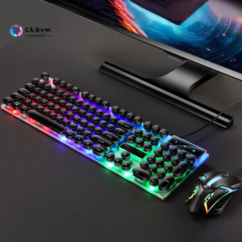 Bàn Phím Chơi Game Tích Hợp Đèn Led Kết Nối Usb Gtx300 Dành Cho Máy Tính