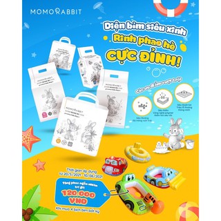 Combo 1 thùng 4b Bỉm Quần Momo Rabbit Nội Địa Hàn Đủ Size S50/M44/L40/L28/XL22/XXL18