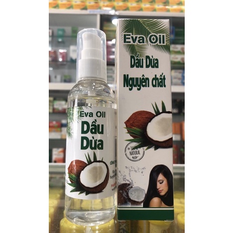 Dầu dừa nguyên chất Eva oil - 100ml