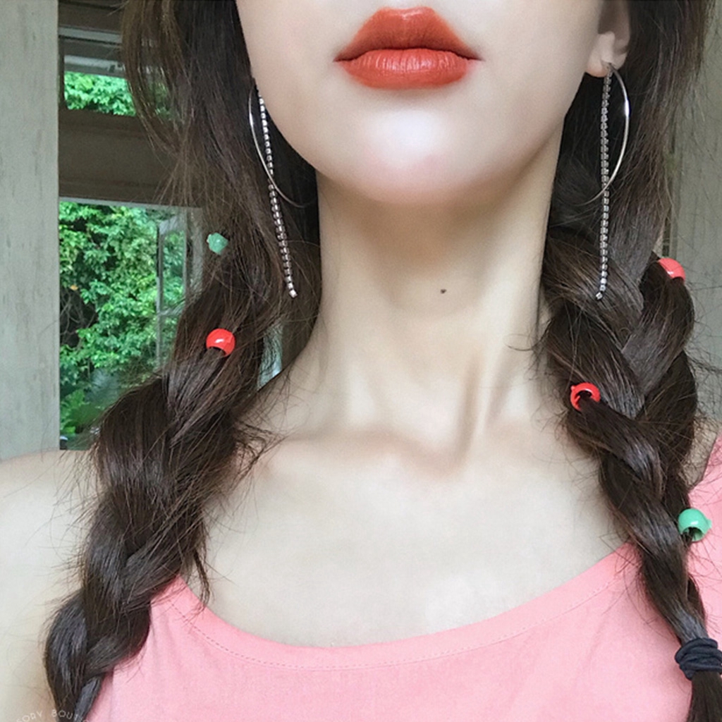Set 80 kẹp tóc tròn nhỏ xinh cho phái nữ