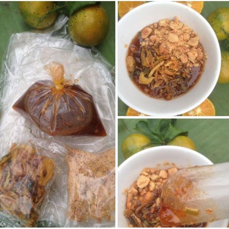 Bánh Tráng Sốt Me Đậu Phộng UNIN Bánh Tráng Chấm Toppng Ngon Mê Ly-  Ăn Vặt Hà Nội BT18