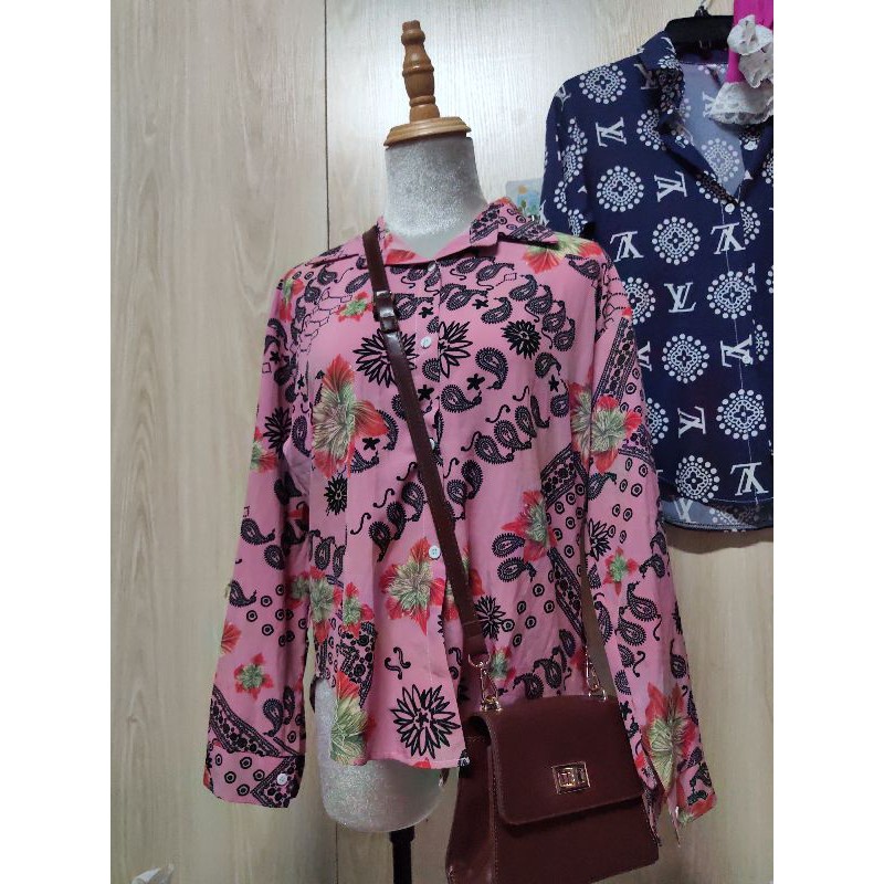 áo somi lụa hồng