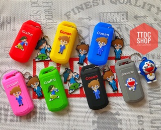 Bao silicon remote #Graffti 2 nút