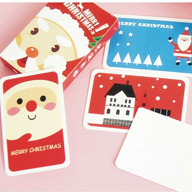 Minicard Noel hộp 28 tấm