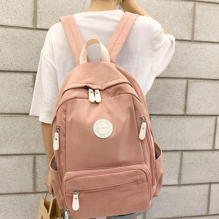 Balo thời trang nữ TIỆM TÚI CỦA KEM  ba lô nữ Vải dù LOVEDIFABAG TX111