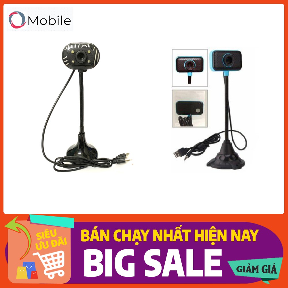 Webcam dùng cho máy tính bàn PC LAPTOP tích hợp micro | BigBuy360 - bigbuy360.vn