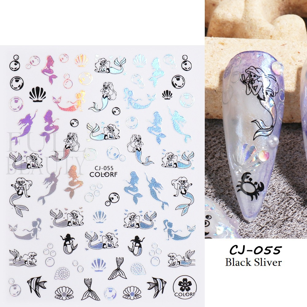 Miếng Dán Trang Trí Móng Tay 3D CHCJ055-063