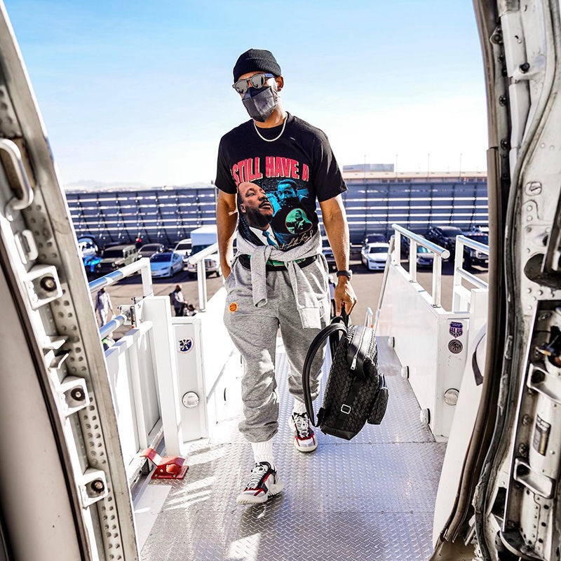 Áo Thun Cotton Tay Ngắn Cổ Tròn Dáng Rộng Phong Cách Bóng Rổ Mỹ Cá Tính