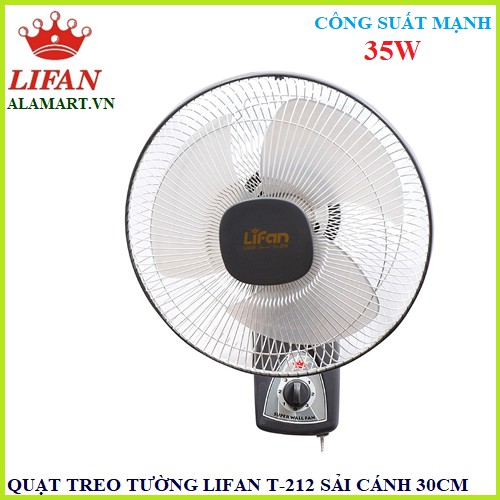 Quạt treo tường Lifan T-212