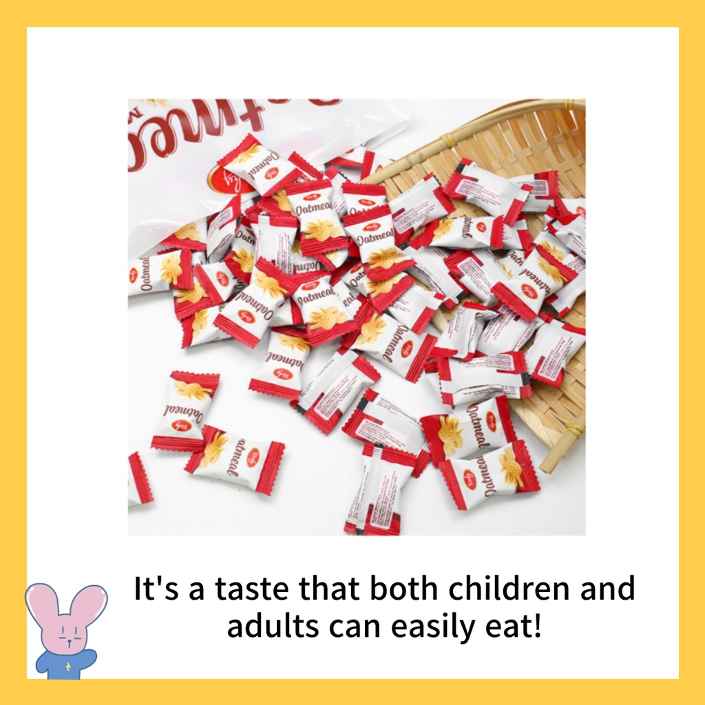 Cắn Câu Cá mini 250g & 1kg oatmeal / richy / richy / Yogeal / candy / sweets / candies / mini bite / Littles