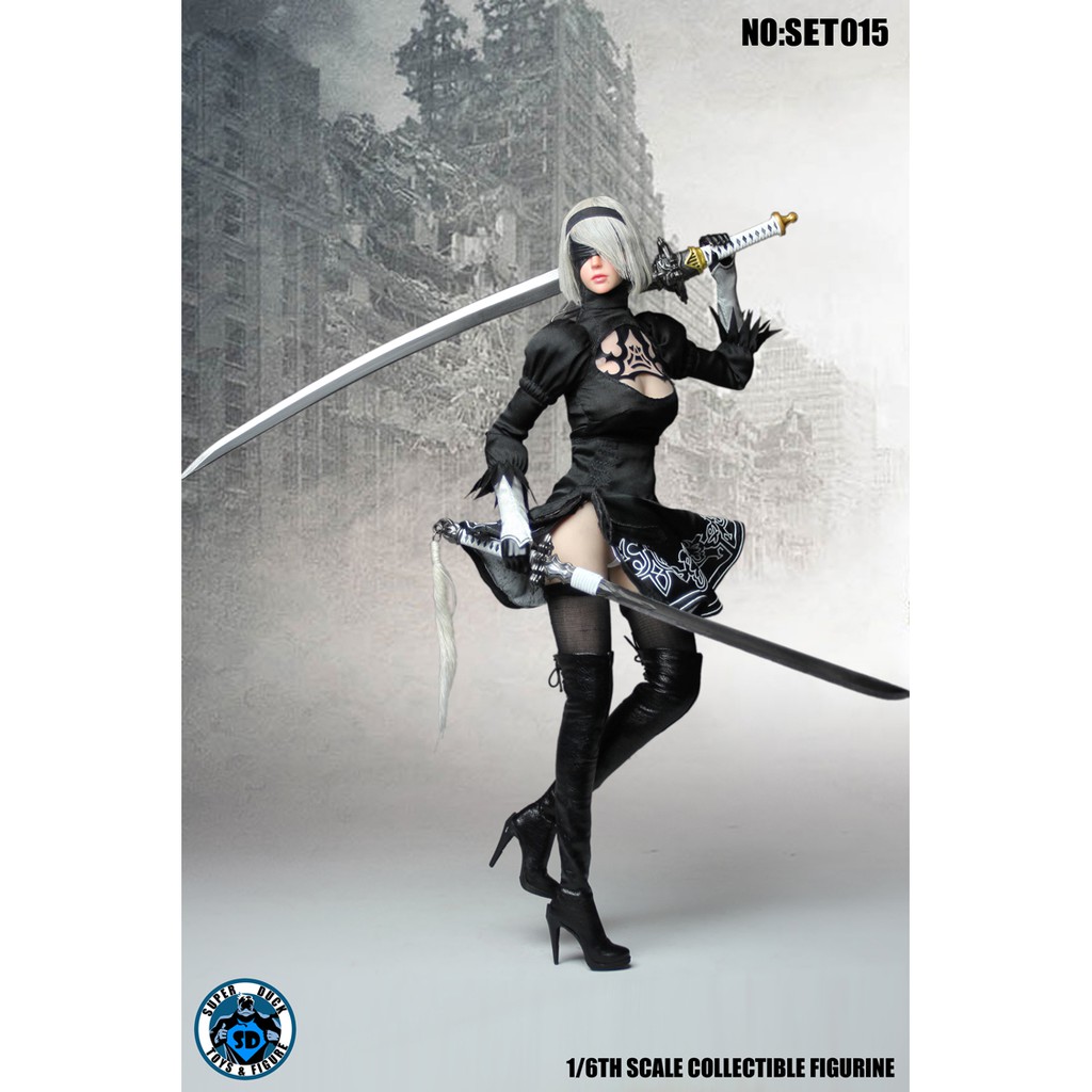Mô hình 2B Nier Automata SET015 Super Duck tỉ lệ 1/6