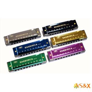Kèn Harmonica 10 Lỗ Cho Người Mới Bắt Đầu