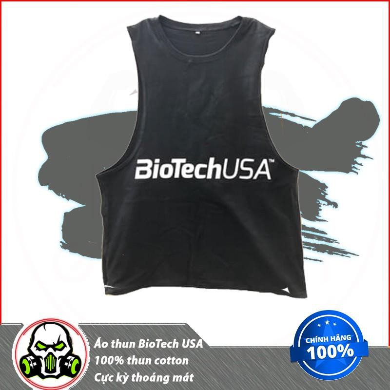 Áo Tank Top Ba Lỗ Chính Hãng Biotech Hàng Authentic - Áo Ba Lỗ Gymer