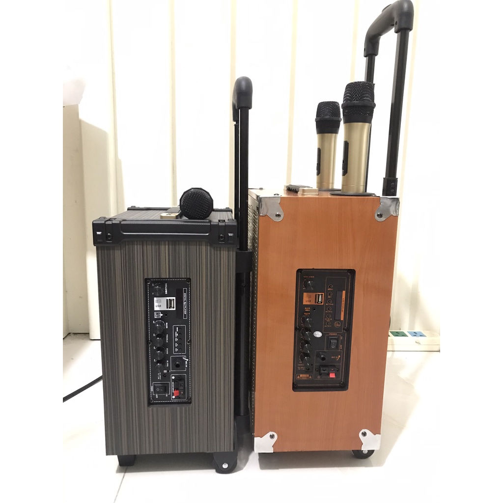 Loa kéo karaoke Ontekco kết nối blutooth - Nghe nhạc cực đã +Mic hát siêu hay ,Thời gian sử dụng tới 4-5 tiếng