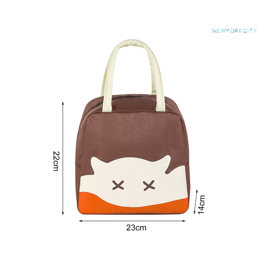 Túi Vải Oxford Cách Nhiệt Đựng Thực Phẩm Chống Rò Rỉ Có Thể Tái Sử Dụng