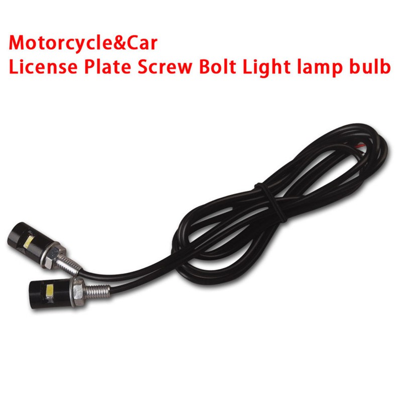 Set 2 đèn LED SMD gắn biển số xe ô tô chuyên dụng