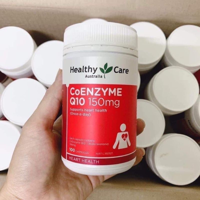 Viên bổ tim Coenzym Q10 Healthy care 150mg 100 viên