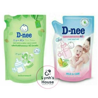 🍼Túi nước rửa bình sữa D-nee Thái Lan -600ml🍼