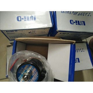 Van điện từ uni, pi ren =27mm 220v ac, thường đóng