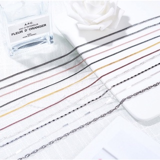 Set dây xích kim loại trang trí móng xinh