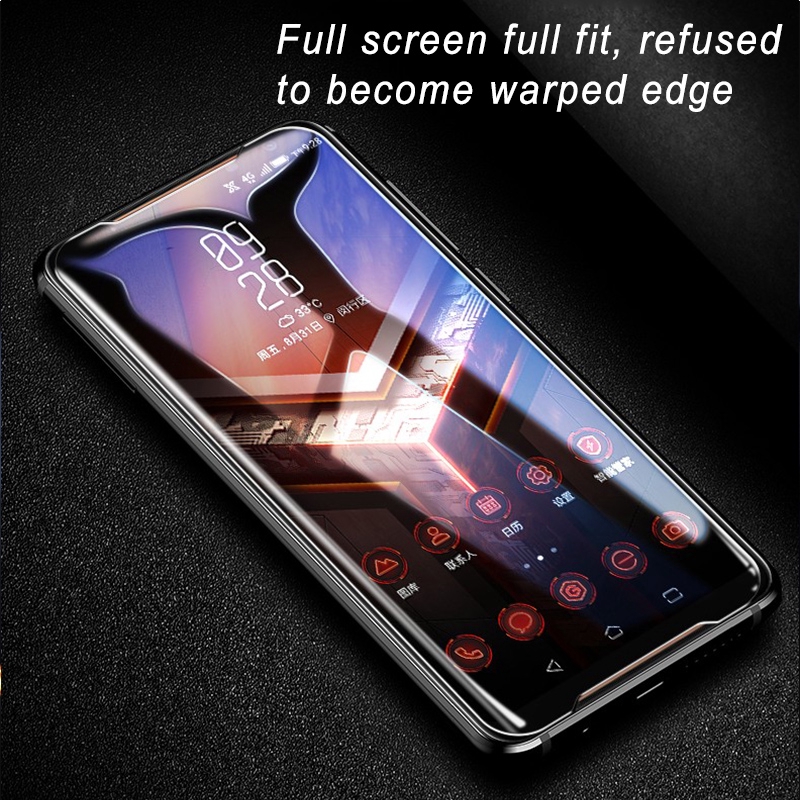 Transparent tempered film For Asus Rog Phone 2 screen protector