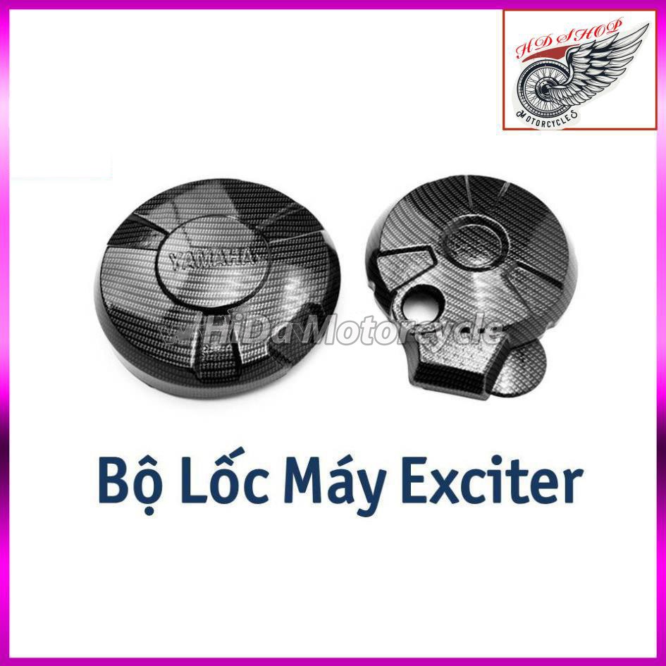 Bộ ốp lốc máy CARBON xe Exciter 150