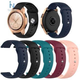 Norton❃ Wrist Strap 20mm Silicone Watch Band for Samsung Galaxy Watch Active 2
