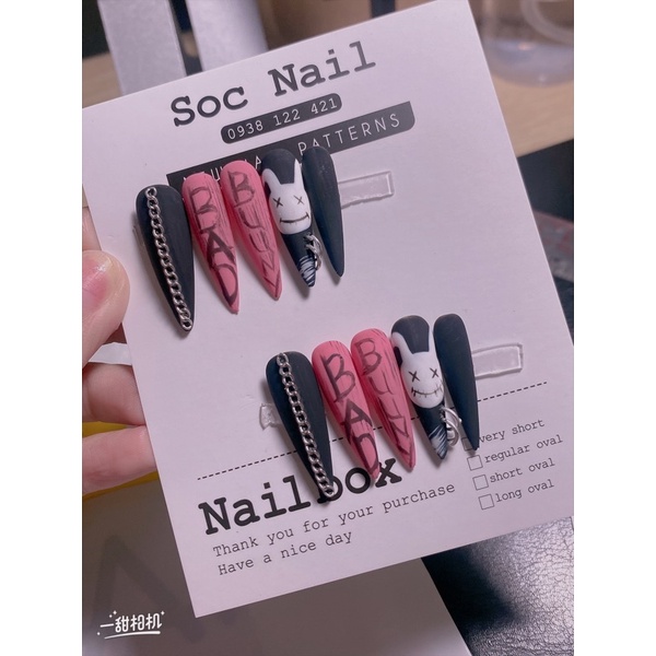 Nail box thiết kế cá tính đẹp độc lạ