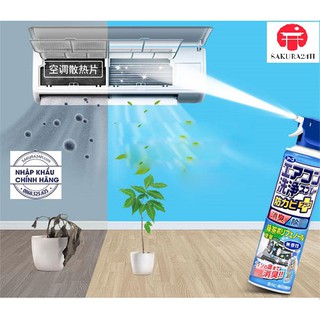 Chai xịt vệ sinh điều hòa