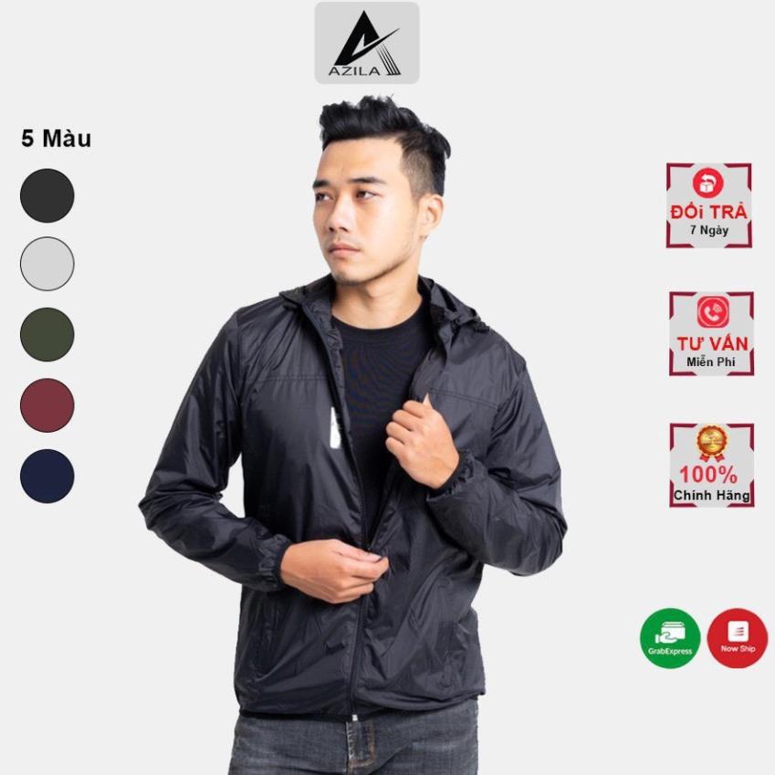 Áo Gió Nam Nữ Thể thao 2 lớp Kèm Túi Đựng loại Siêu Đẹp Chống Nước !