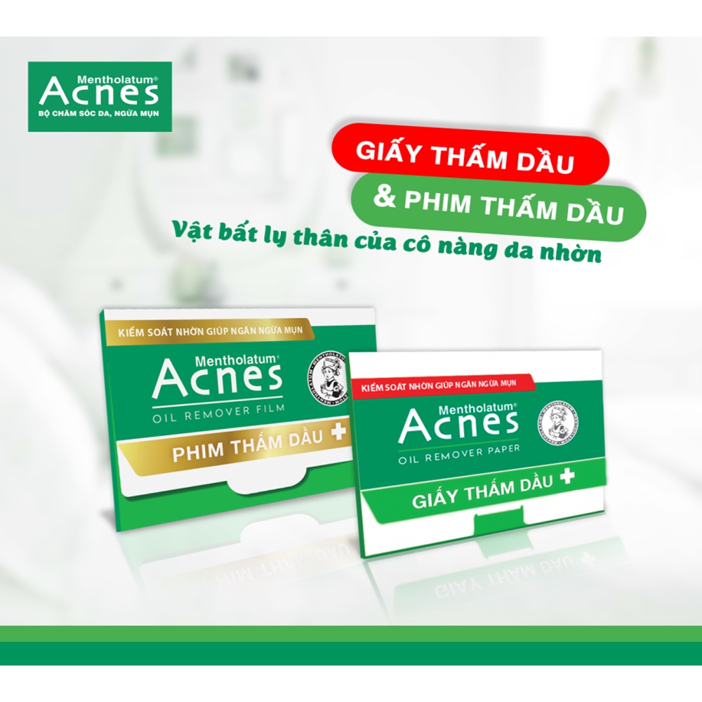 Giấy & Phim Thấm Dầu Acnes Kiểm Soát Dầu Nhờn