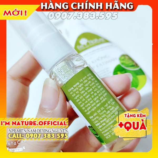 (Mini) Dung Dịch Vệ Sinh Phụ Nữ Trầu Không I'm Nature 20ml