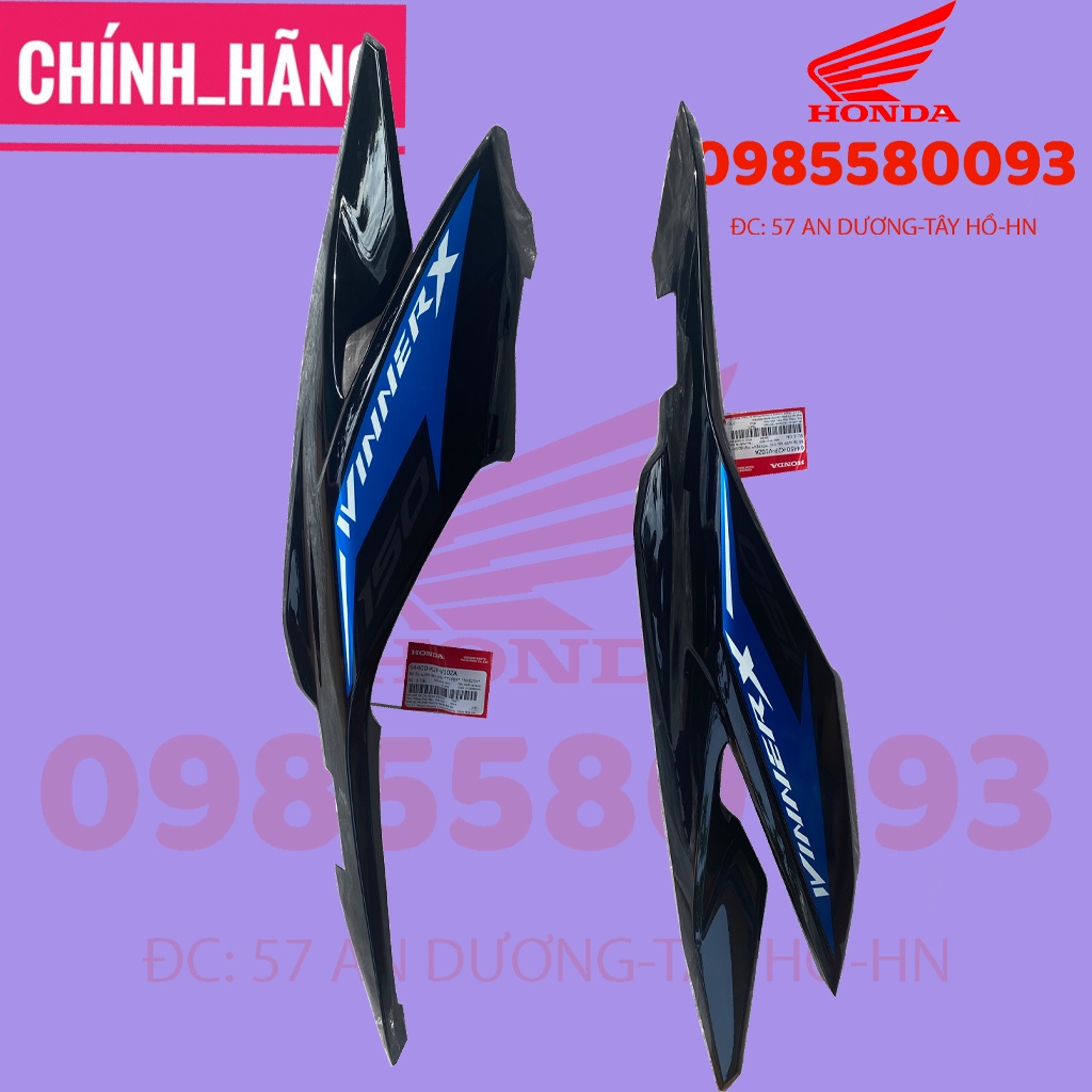 Dàn áo Winner X Xanh Đen 2021 Chính hãng Honda