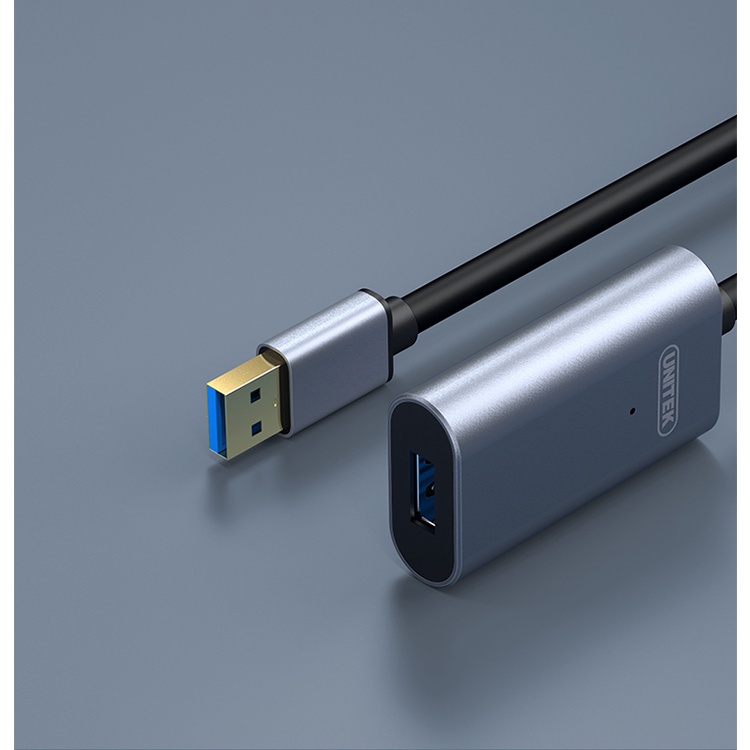 CÁP NỐI DÀI USB 3.0 5M CÓ CHÍP CHÍNH HÃNG UNITEK Y3004
