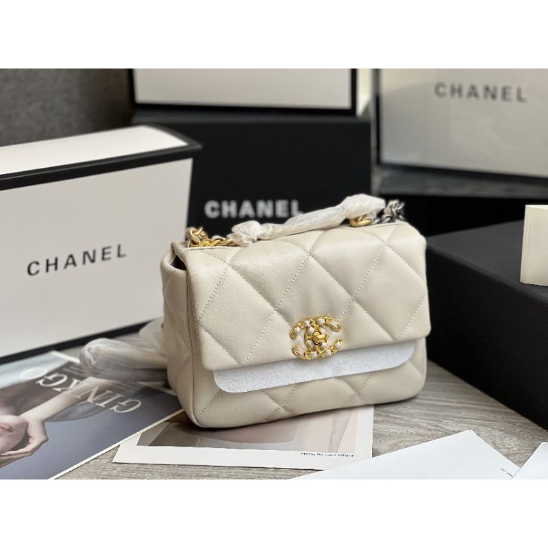 Túi chéo nữ C.N C19 da mịn sz20cm 3 màu fullbox vip nam châm