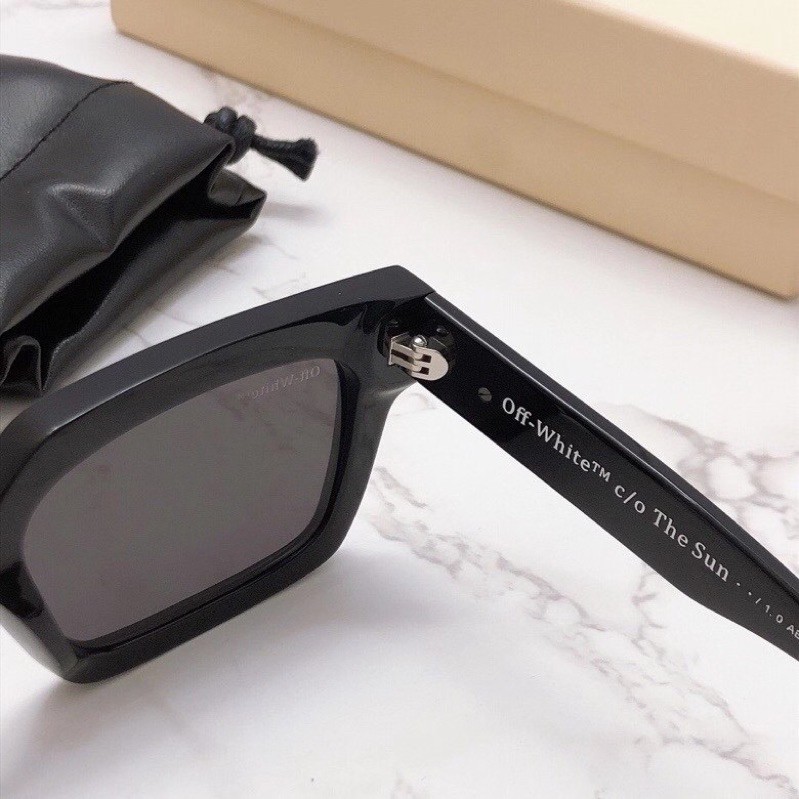 Kính mát Off White arrow plaque sunglasses fw20