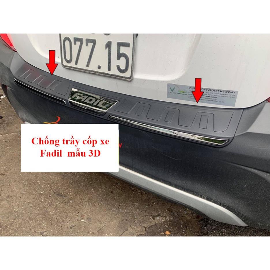Ốp Chống Trầy Cốp Ngoài Fadil 2018 - 2023 Mẫu Nhựa 3D cao Cấp