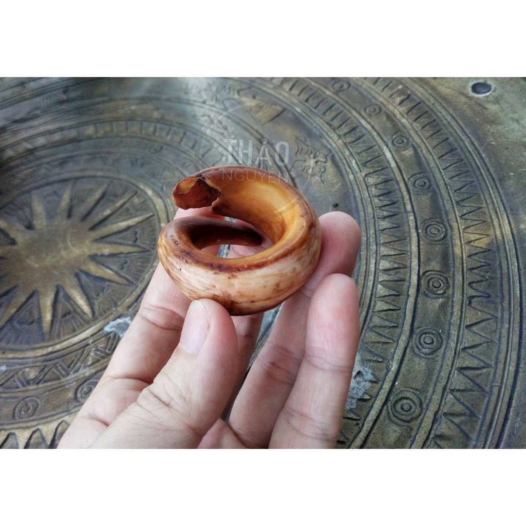 Nhẫn nanh heo nhân tạo độc lạ