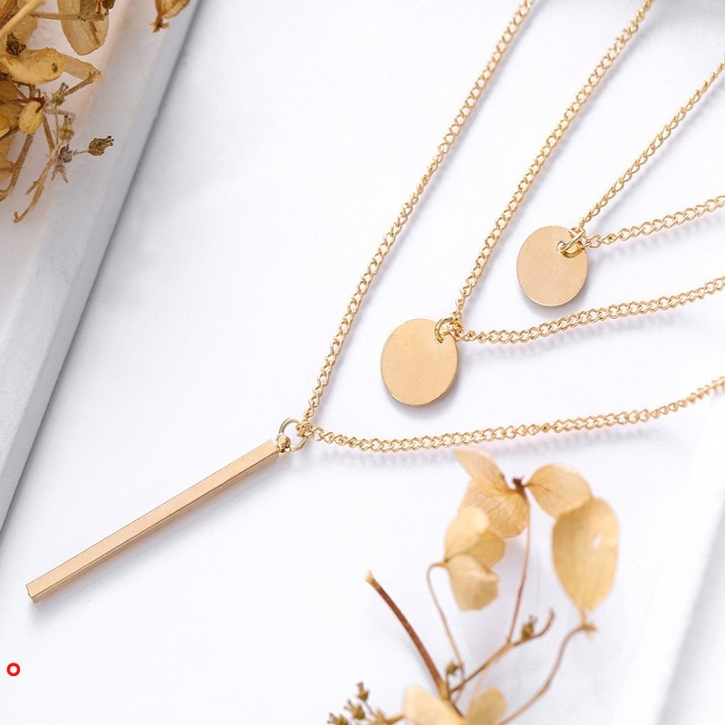 Vòng cổ choker Ba Lớp Mặt Trái Tim Phong Cách retro / Hàn Quốc Thời Trang Cho Nữ