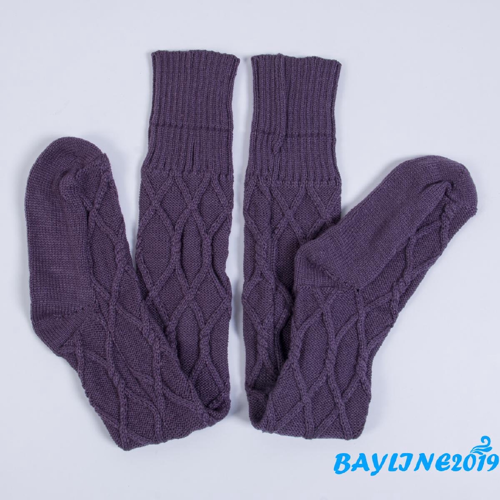 Tất Len Nữ Cổ Cao Co Giãn Thời Trang 2018