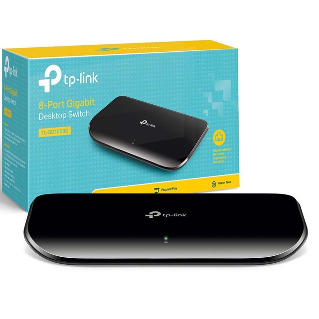 [SALE 10%] Bộ chia tín hiệu mạng, switch 8 Port TP-Link TL-SG1008D 1000mbps