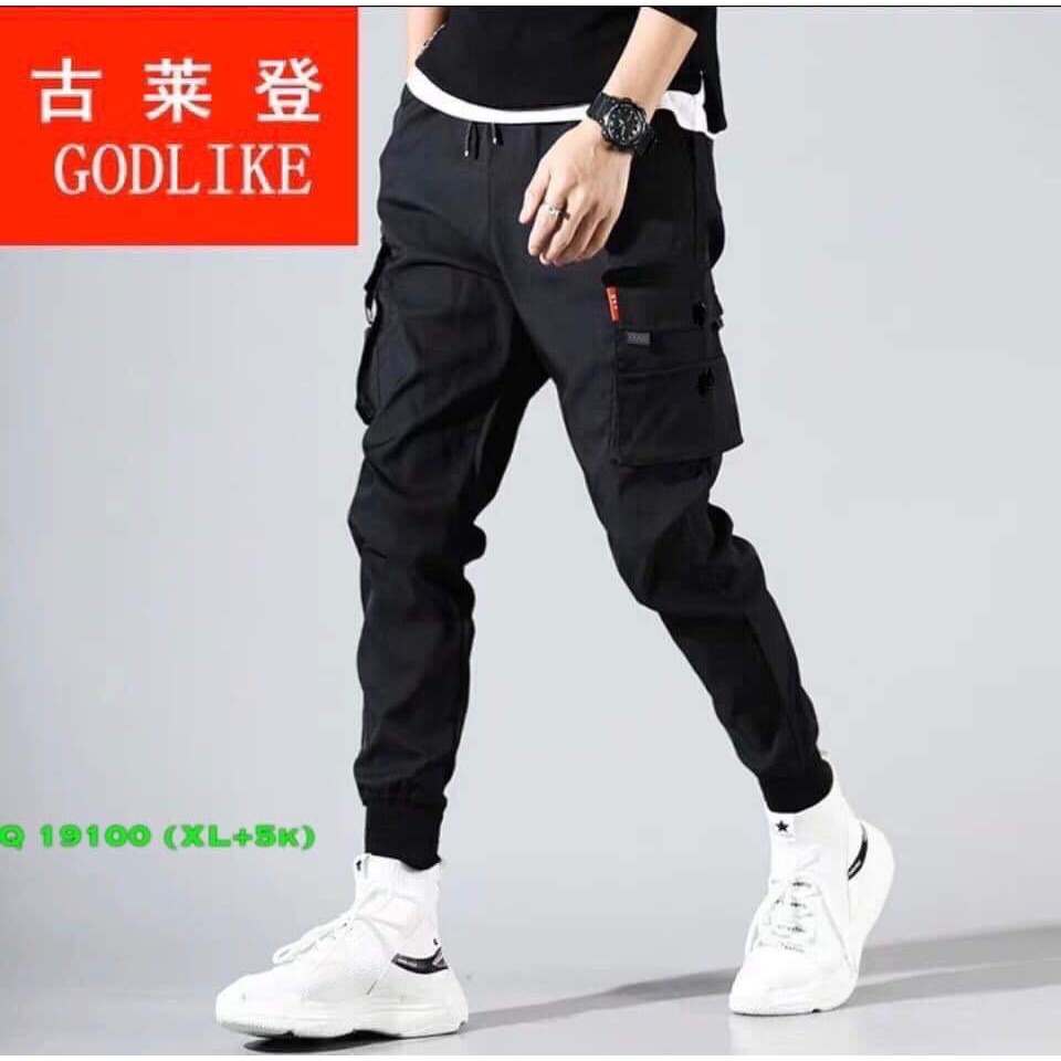 Quần Jogger Nam 🔵 𝐅𝐑𝐄𝐄 𝐒𝐇𝐈𝐏 🔵 Quần Jogger Túi Hộp Nam Vải Kaki Co Giãn Thời Trang Hpfashion - QJG6A