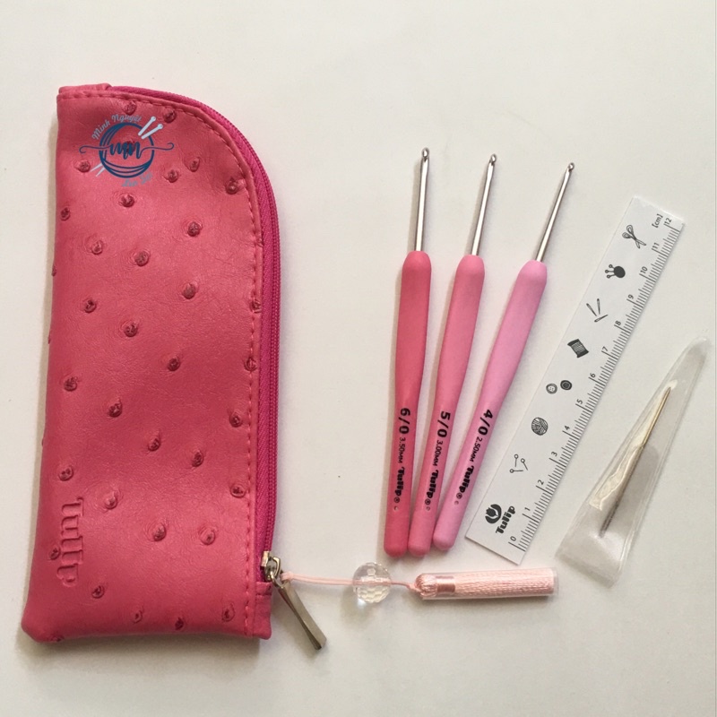 Bộ kim móc Tulip Etimo Rose - 3 kim