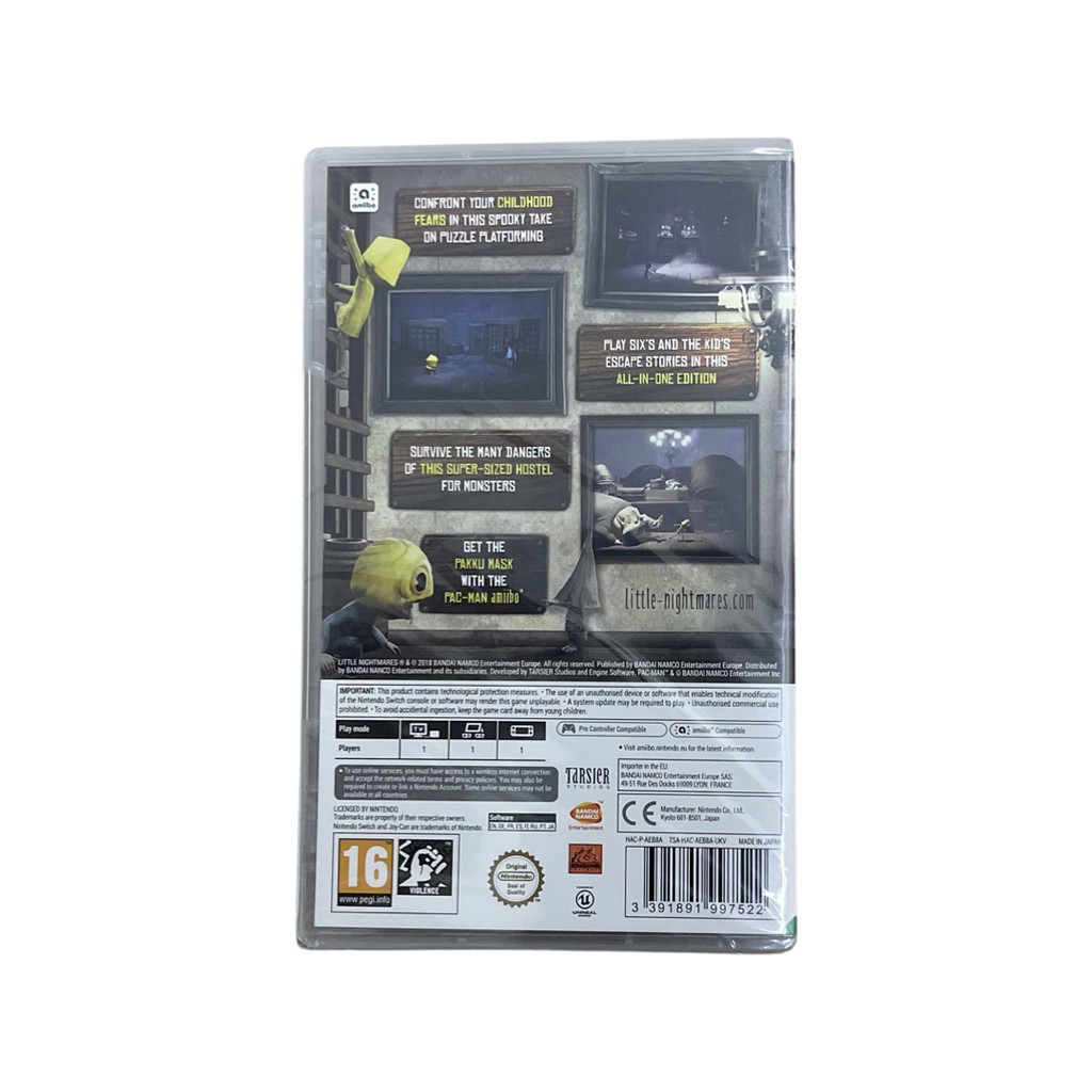 Băng Game Nintendo switch Little Nightmares Complete Edition