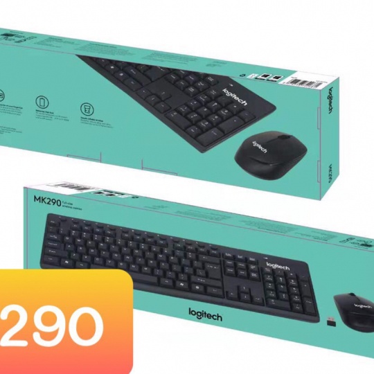 [FREESHIP] COMBO BÀN PHÍM CHUỘT KHÔNG DÂY LOGITECH MK290 - MK220