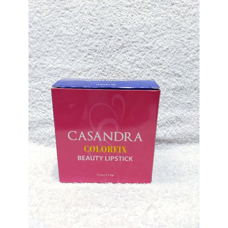 (Hàng Mới Về) Set 12 Son Lì Casandra Chính Hãng Bpom (Hrg)