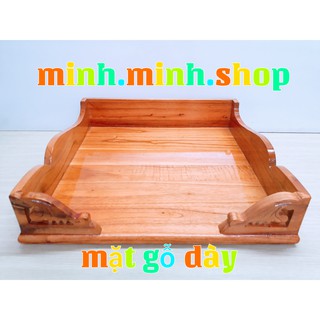 Trang thờ Ông Táo, Phật, Cửu Huyền,.... 40cm gỗ xoan dày