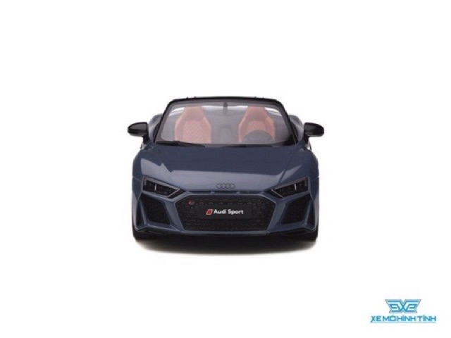 Xe Mô Hình Audi R8 Spider 2019 1:18 GT Spirit ( Xám )