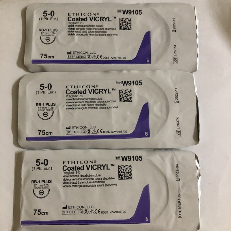 Chỉ phẫu thuật vicryl 5/0