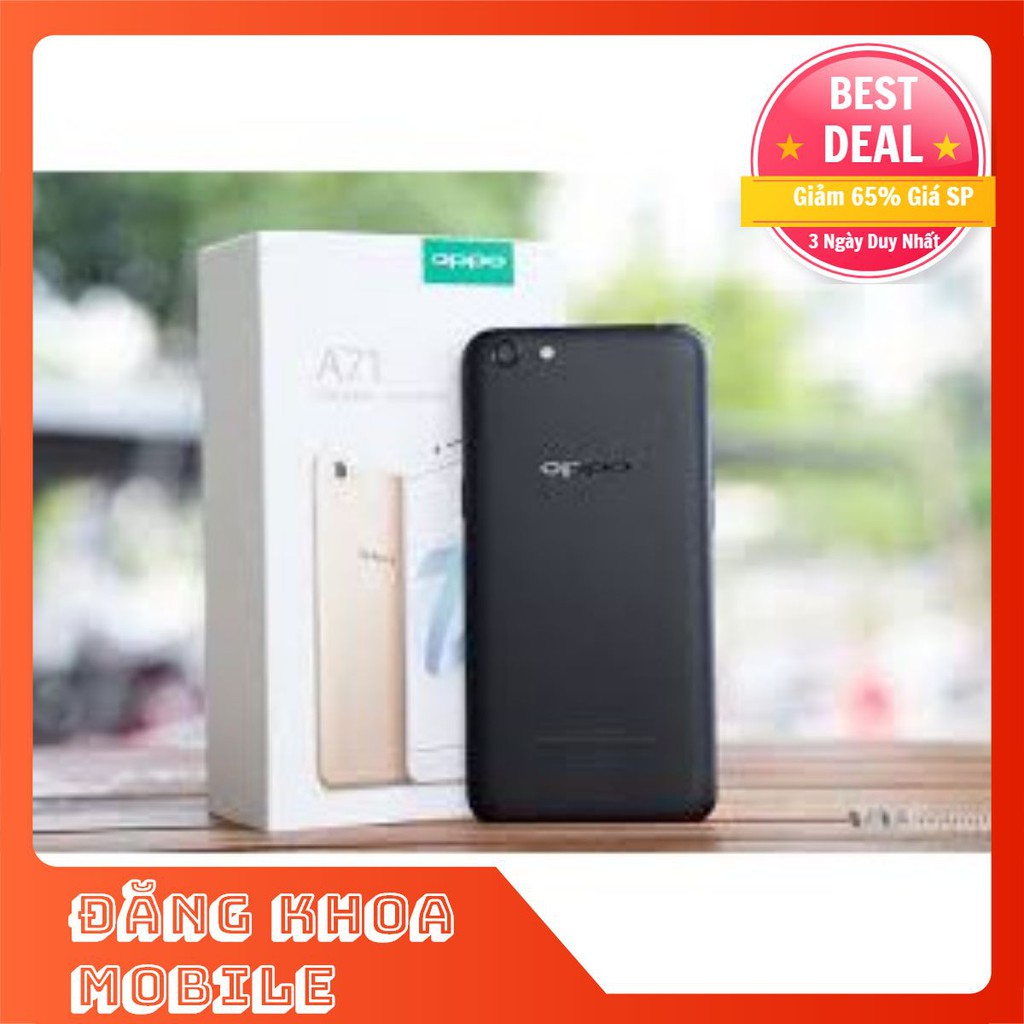 điện thoại oppo A71 DUAL SIM HỖ TRỢ THẺ NHỚ NGOÀI - MỚI CHƯA QUA SỬ DỤNG [TAS09]